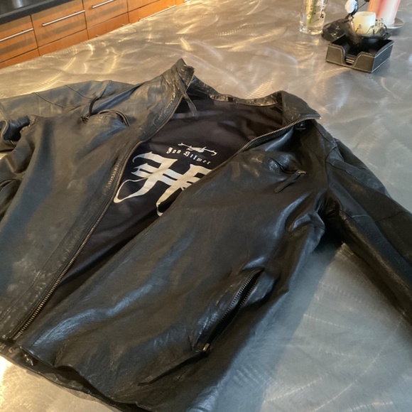 Premium Leather Lightweight Black Jacket, Mens M - Picture 2 of 8